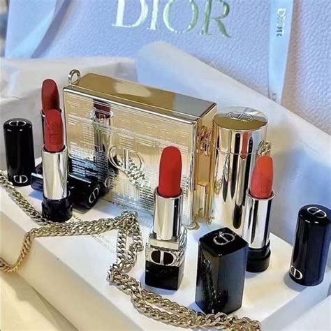 dior minaudiere 2021 canada|Dior minaudiere lipstick set.